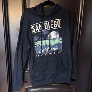 San Diego Graphic Hoodie - Dark Gray